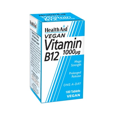 Health Aid Vitamin B12 1000ug  100 tabs